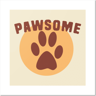 Pawsome Pets Pun Posters and Art